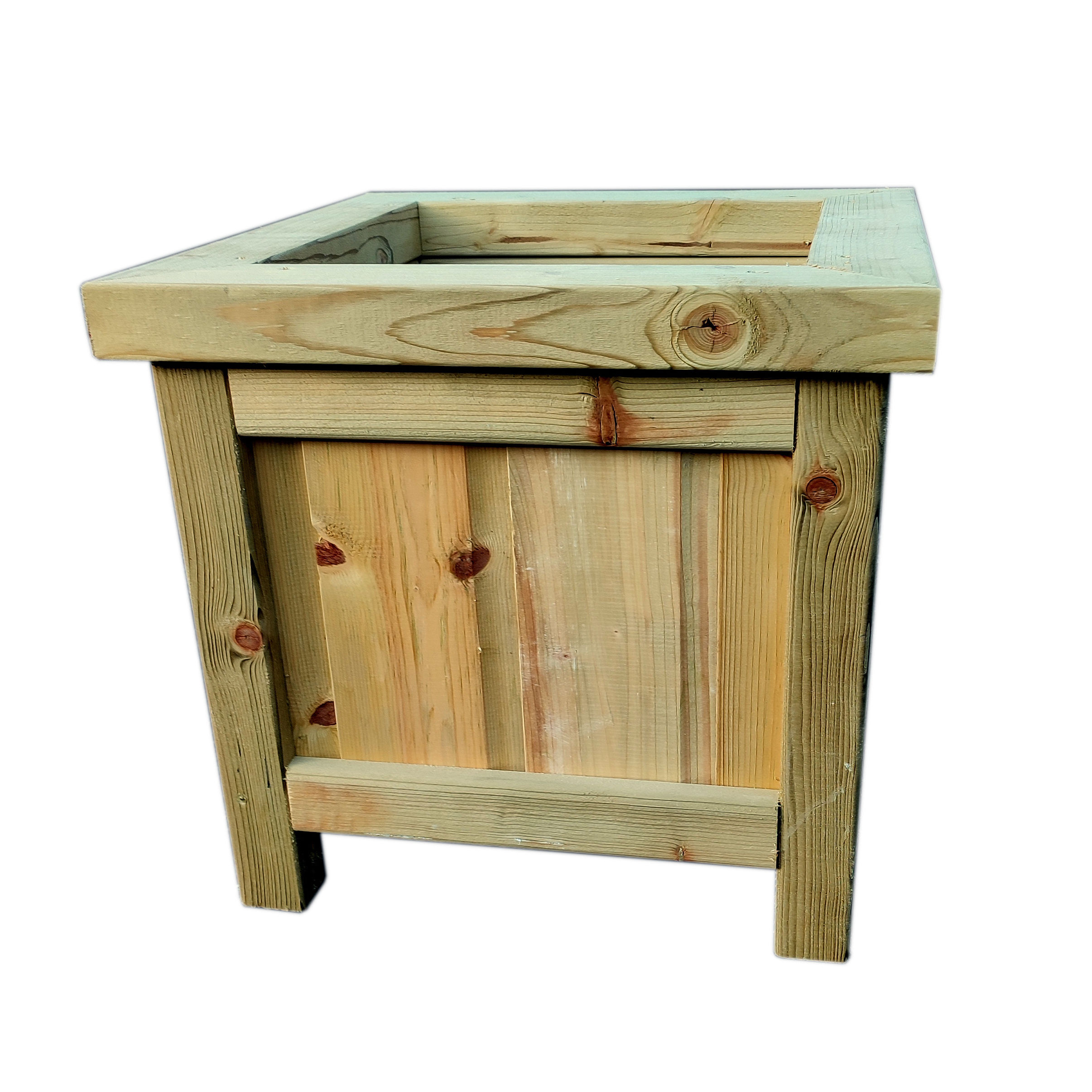 Slat Planter – "Rustic Garden Planter" - Image 2