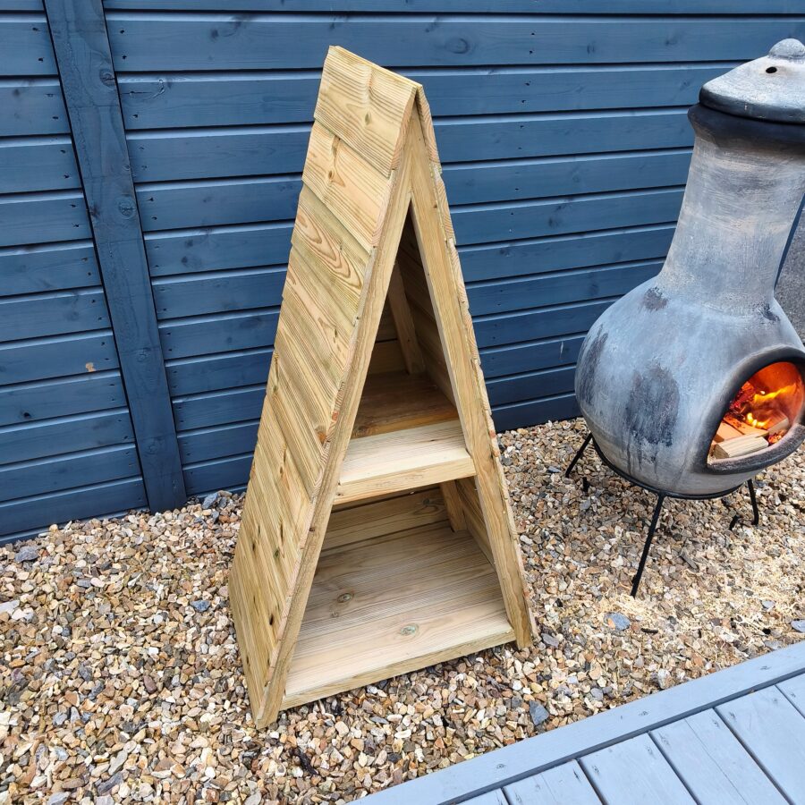 Signature A-Frame Log Store